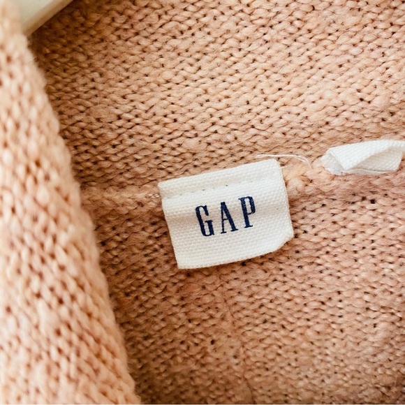 GAP Pullover Turtleneck Sweater Pink Sz Small - Picture 4 of 9